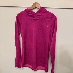 New Balance Women’s Training Track Hoodie Jacket Fuchsia Pink NB Dry Size L